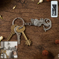 Premium Metal Krishna Face Keychain 1 Pc