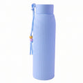 Premium Textured Glass Water Bottle (300 ML Approx)
