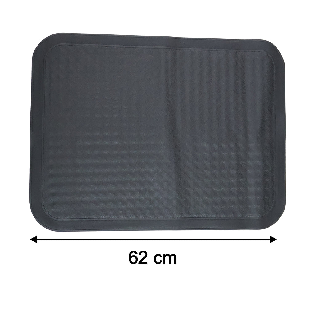 Heavy Duty Anti-slip Rubber Car Foot Mat Set (4 Pc)