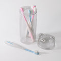 Multipurpose Travel-friendly Toothbrush Holder With 4 Soft Bristle Toothbrushes